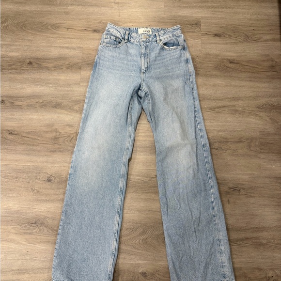 Dynamite Denim - Dynamite Light Wash Wide-Leg Jeans